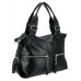 Женская кожаная сумка 9348 BLACK